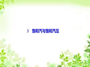 2019-2020学年人教版选修3-3 第九章 3　饱和汽与饱和汽压 课件（36张）