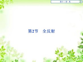 2019-2020学年人教版选修3-4 第十三章 第2节　全反射 课件（39张）