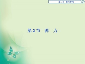 2019-2020学年人教版必修一 第三章第2节　弹力 课件（50张）