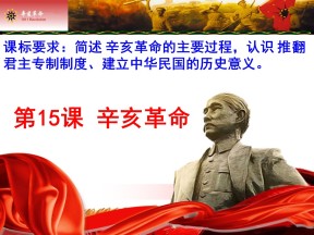 2019—2020学年岳麓版必修一第15课 辛亥革命 课件（20张）