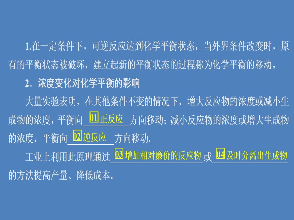 2019-2020学年苏教版选修4 专题2第三单元 化学平衡的移动 课件（51张）第3页