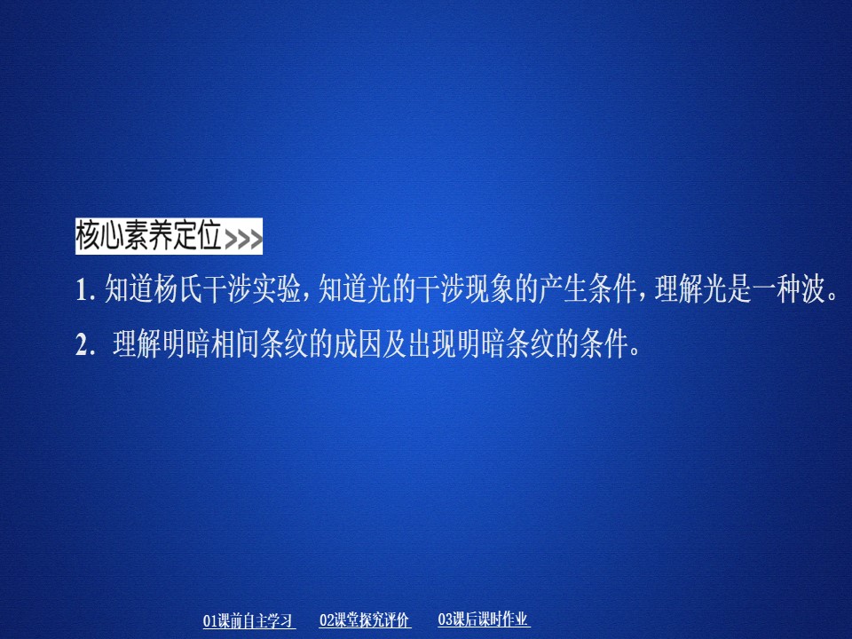 2019-2020学年人教版选修3-4 第十三章  第3节 光的干涉 课件（51张）第2页