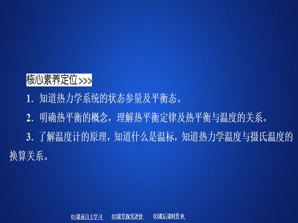 2019-2020学年人教版选修3-3 第七章  第4节 温度和温标 课件（57张）第2页