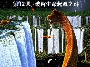 2019—2020学年人教版.必修三第12课 破解生命起源之谜 课件（39张）