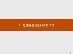 2019-2020学年人教版选修3-2 第四章　5　电磁感应现象的两类情况 课件（21张）
