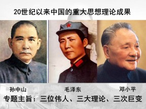 2019—2020学年人教版必修三第16课 三民主义的形成和发展 课件（23张）