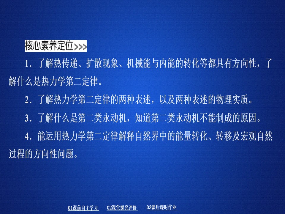 2019-2020学年人教版选修3-3 第十章  第4节 热力学第二定律 课件（58张）第2页