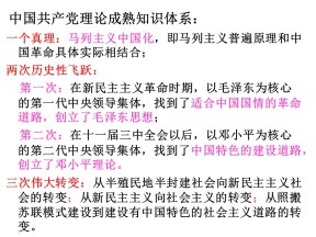 2019—2020学年人教版必修三第17课 毛泽东思想 课件（27张）