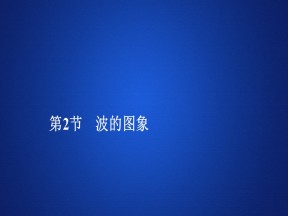 2019-2020学年人教版选修3-4 第十二章  第2节 波的图象 课件（75张）