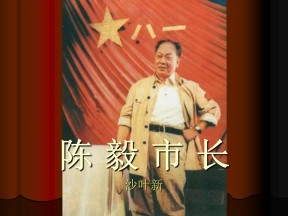 《陈毅市长》PPT课件6