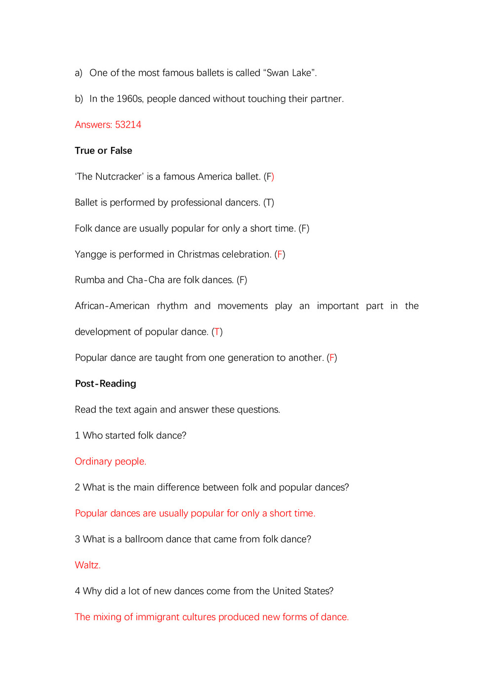 2018-2019学年北师大版高中英语必修2教案Unit5Lesson 4第2页