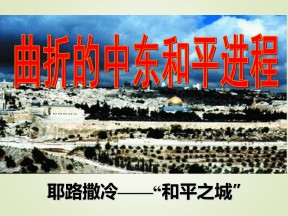 2016-2017学年人教版选修三：专题五第4课 曲折的中东进程 课件 （共28张ppt）