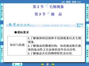 3.2-3.3 毛细现象 液晶 课件30（鲁科版选修3-3）