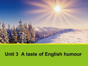 【同课异构】2018-2019学年人教版高中英语必修4教学课件：Unit 3《Section One Warming upPre-reading and reading》