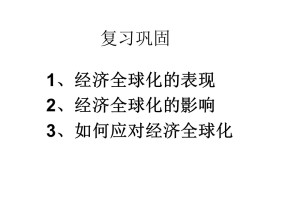 2018—2019学年高一政治人教版必修一  第11课  第2框  积极参与国际经济竞争与合作课件（31张).