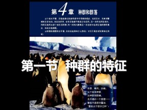 2018-2019学年人教版必修三 种群的特征  课件 (42张)