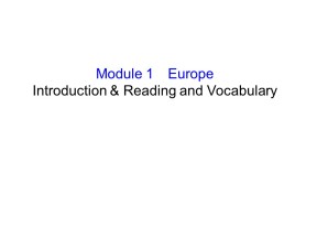 【课时同步】2018-2019学年外研版高中英语必修3课件：Module 1 Period 2 Reading and Vocabulary 要点讲解课 精讲优练课型