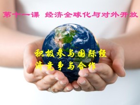 2018—2019学年高一政治人教版必修一  第11课  第2框  积极参与国际经济竞争与合作课件（27张)