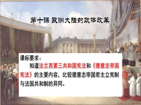 2018-2019学年岳麓版必修1 第10课 欧洲大陆的政体改革 课件（29张）2