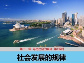 2018——2019学年高二政治人教版必修4  11.1社会发展的规律 课件（31张）
