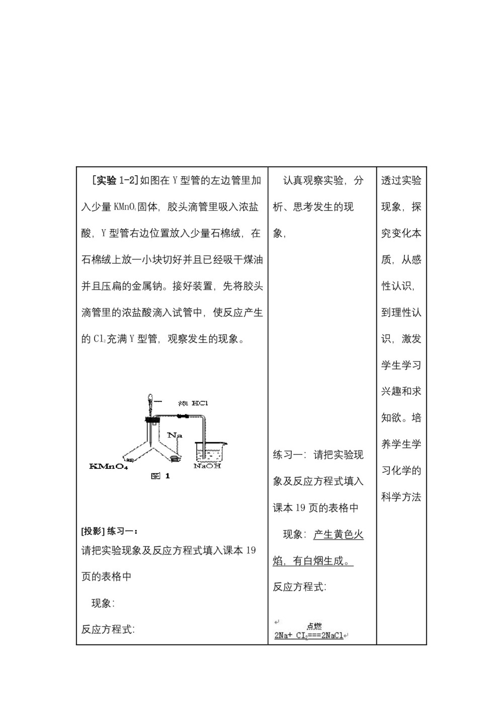 2018-2019学年人教版必修2第1章第3节化学键第1课时教案(3)第3页