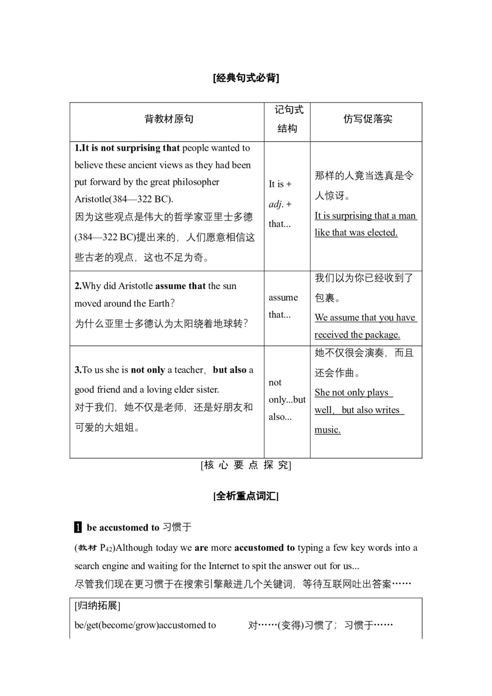 2018-2019学年北师大版高二英语必修5学案： Unit 15 Learning Section Ⅵ Language Points(Ⅲ) ( L 4，CW， Culture Corner第3页