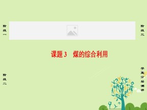 2016-2017学年鲁科版选修2主题4化石燃料石油和煤的综合利用课题3煤的综合利用课件（30张）