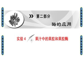 2016-2017学年 浙科版 选修1 果汁中的果胶和果胶酶 课件 （41张）