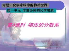 2018-2019学年苏教版必修1 专题1第1单元 丰富多彩的化学物质（第4课时） 课件（19张）