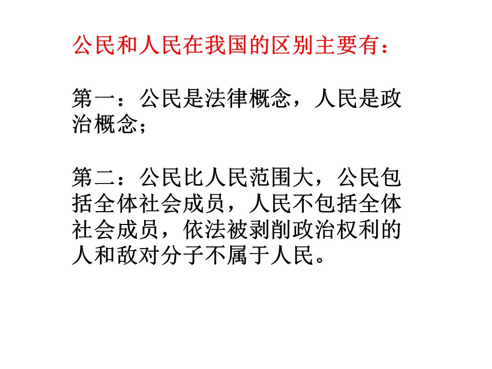 2018—2019学年高二政治人教版必修2  第一课  第二框  政治权利与义务：参与政治生活的基础    （24张）第2页