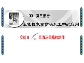 2016-2017学年 浙科版 选修1 果酒及果醋的制作 课件 （48张）