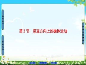 2018-2019学年鲁科版必修2 第3章 第2节　竖直方向上的抛体运动 课件（30张）