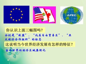 2018-2019学年人教版必修2 第八单元第23课 世界经济的区域集团化 课件(共19张)
