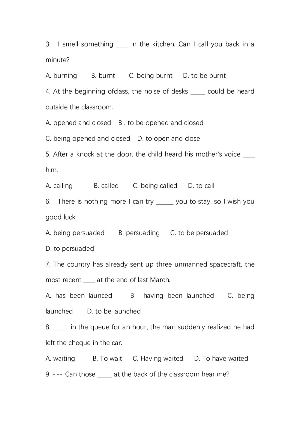 2019-2020学年度人教版必修五Unit 3 Life in the futurePeriod3Learning about language学案(6页word版)(1)第2页