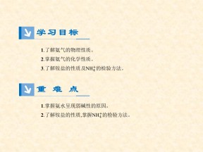 2019-2020学年人教版必修一    第四章 第4节 氨和铵盐    课件（21张）