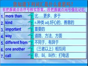 2019-2020学年外研版高中英语词汇教学课件：必修1Unit2