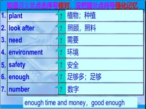 2019-2020学年外研版高中英语词汇教学课件：必修2Unit4