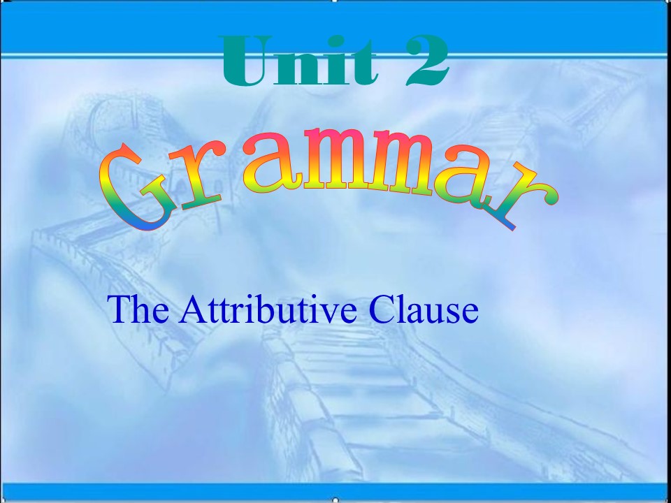 2019-2020学年人教版高中英语必修1创新课件：Unit4 Learning about Language课件 (5)第1页