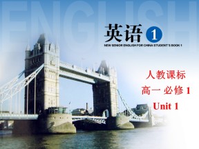 2019-2020学年人教版高二英语必修5专题课件：UNIT1语法课件