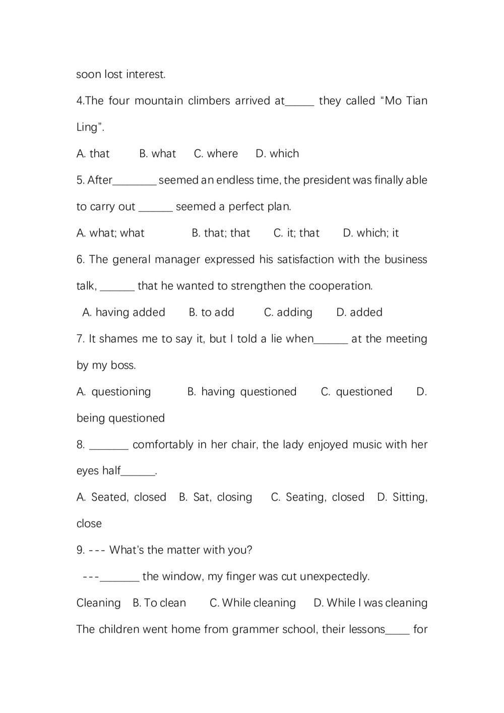 2019-2020学年度人教版必修五Unit 3 Life in the futurePeriod5Using language 学案(11页word版)第2页