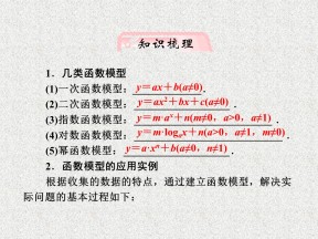 2019-2020学年人教B版必修一        函数模型及其应用   课件（30张）