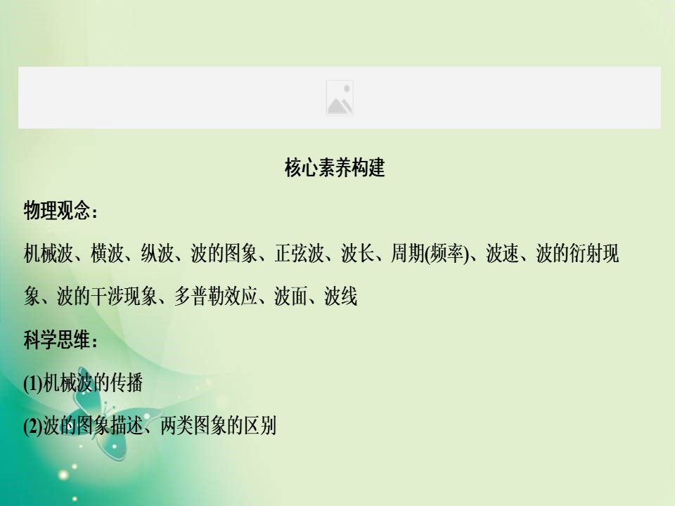 2019-2020学年人教版选修3-4 第十二章 机械波 章末优化总结 课件（22张）第3页
