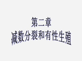 2019-2020学年 苏教版 必修2 有性生殖 课件  （38张）
