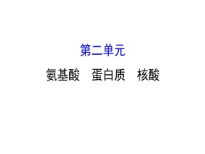 2019-2020学年苏教版选修5：5.2氨基酸　蛋白质　核酸课件（92张）