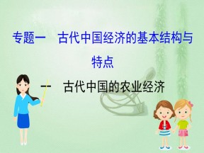 2019-2020学年人民版必修二 1.1古代中国的农业经济 课件（46张）