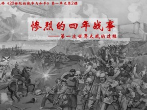 2019-2020学年岳麓版选修3 第一单元第2课 惨烈的四年战事[课件]（38张）