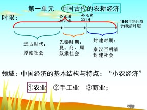 2019-2020学年岳麓版必修2 第1课 精耕细作农业生产模式的形成（课件）（23张）