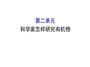 2019-2020学年苏教版选修5：1.2科学家怎样研究有机物课件（124张）