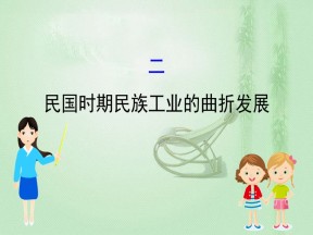 2019-2020学年人民版必修二 2.2民国时期民族工业的曲折发展 课件（52张）