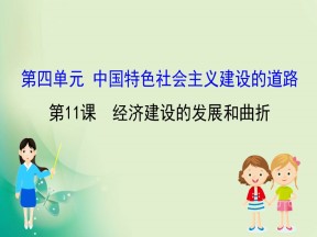 2019-2020学年人教版必修二 4.11经济建设的发展和曲折 课件（63张）